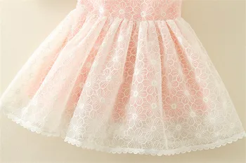 2017 Summer Babies Girl Princess Dresses birthday Kids clothes Princes Party dress Children Clothing Wedding Pageant Ball Gown