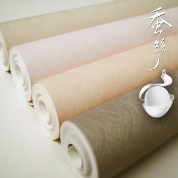 PVC silk plain color wallpaper wallpaper project engineering hotel wallpaper wholesale factory outlets
