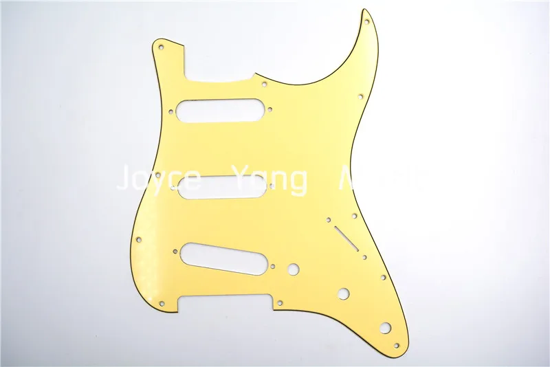 Niko Cream 3 PLY SSS Electric Guitar Pickguard For Fender Strat Style Electric Guitar Wholesales
