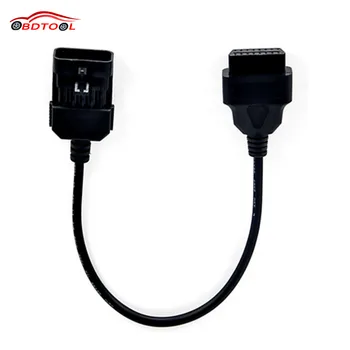 Opel 10Pin To 16Pin OBD2 Car Extension Diagnostic tool connector Cable Opel 10 PIN OBD/OBD2 Scan Tool Cable