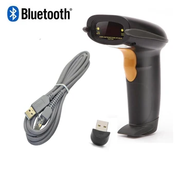 Portable USB Wireless Bluetooth Barcode Scanner code reader for windows apple iOS Android Phone