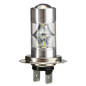 2pcs H7 LED Auto Car Light Headlight Bulb Fog Light Lamp Bulb DC 10-30V Pure White 6000K Car Styling