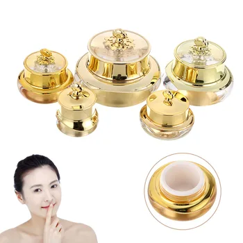 30g Crown Empty Makeup Sample Pot Bottle Nail Cosmetic Cream Lotion Container