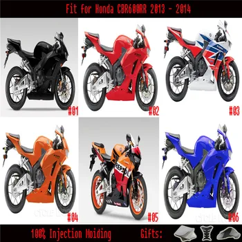 For Honda CBR 600RR 2013 CBR600RR Injection molding ABS Plastic motorcycle Fairing Kit Bodywork CBR 600 RR 13 CBR600 RR 14