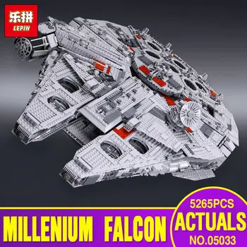 Lepin 05033 5265Pcs Star Wars Ultimate Collector's Millennium Falcon Model Building Blocks Bricks Kit Toy Compatible Gift 10179