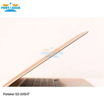 13.3 Inch Partaker Ultrabook Laptop Intel Core i7 5600U 8G RAM 256G SSD Notebook Computer