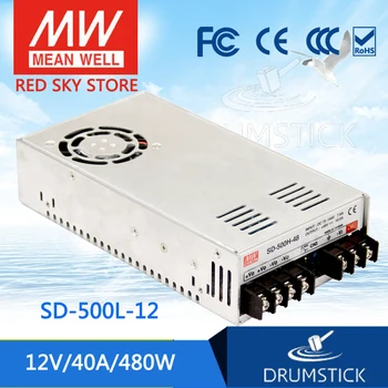 Original MEAN WELL SD-500L-12 12V 40A meanwell SD-500 12V 480W Single Output DC-DC Converter