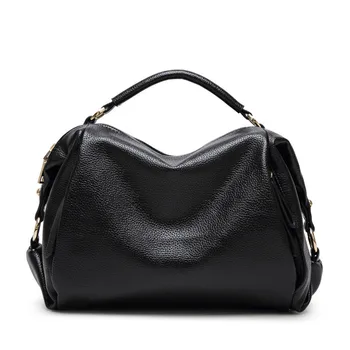 YOGOBOR Vintage Women's PU Leather Handbags Tote Trendy Solid Hobos Shoulder Bags Messenger Bag Cross body bag Bolsas
