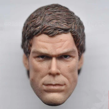 1/6 Scale Male Head Sculpt Dexter the Game Michael C. Hall Type Fit For 12'' Figures