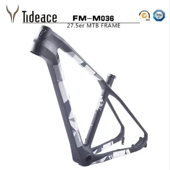 2017 Tideace Carbon 27.5er T800 Full Carbon Mountain Bike Frame 650B Full Carbon Fiber Chinese Carbon MTB Frame 27.5