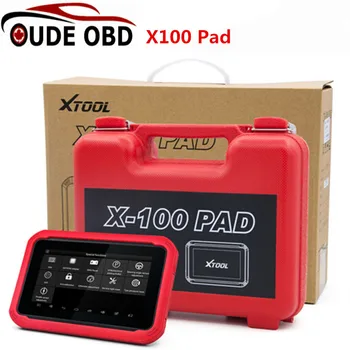 Original XTOOL X100 PAD Diagnostic Tool X-100 X 100 Auto Key Programmer Odometer Adjustment Same As X300 Plus Pro Update Online