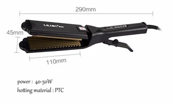 PTC Multi-function Marcel Straight Iron Corn Fluffy Pull Straight Splint Is To Beautify Hair Straight Powder Will Not Hurt