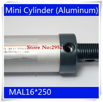 MAL16*250 Rod Single Double Action Pneumatic Cylinder ,Aluminum alloy mini cylinder