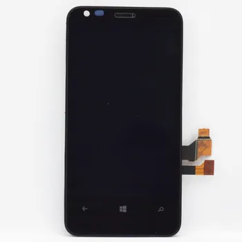 New LCD Display + Touch Screen Digitizer+frame assembly for nokia lumia 620 with frame low cost