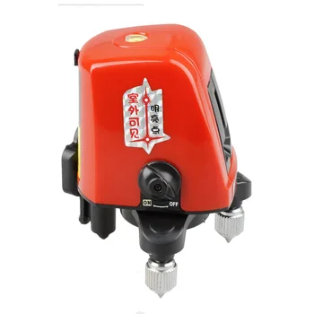 ACUANGLE A8826D 360degree Self- leveling Cross Laser Level Red 2 Lines 1 Point Vertical & Horizontal Lasers with