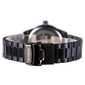 Luxury Genuine CURREN Brand Men Business Watches Fashion Watches Full Steel Watch Relogios Brand Mens Quartz Watch 0910