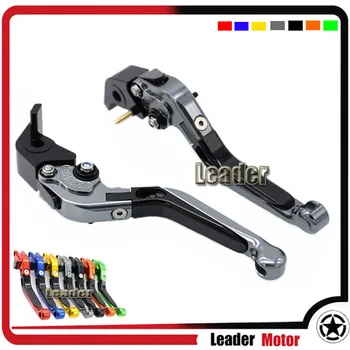 For DUCATI 1198 1198S 1198R 1098 1098S/R Tricolor 848 848EVO Motorcycle Accessories Folding Extendable Brake Clutch Levers Gray
