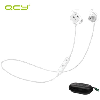 QCY sets QY12 sports wireless earphone bluetooth headphones for iPhone Android Phone and portable storage box