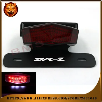 Motorcycle Tail Tidy Fender Eliminator Registration License Plate Holder LED Light For SUZUKI DRZ 400S 400SM DR-Z 400 drz400 red