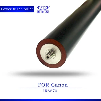 1pcs Photocopy Machine Lower Fuser Roller For Canon IR6570 Coiper Parts IR 6570 Pressure Roller