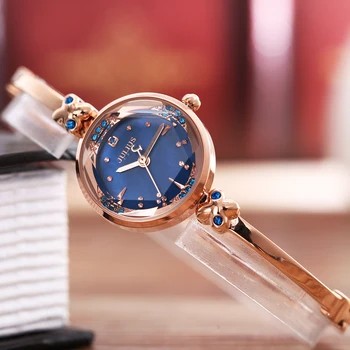New Top brand Julius watch women luxury dress steel wrist watches fashion Ladies quartz watch JA878