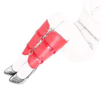 Thicken PU Leather Calf Bondage Restraint Sex Toys for Women BDSM Fetish Leg Binder Cuffs Role Play Sex Products in Adult Game