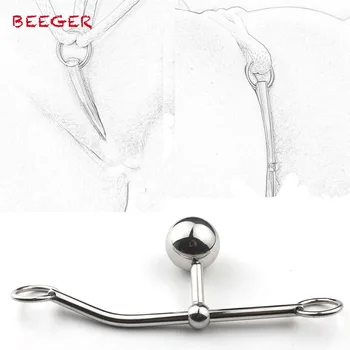 Female Anal Vagina Ball Plug In Steel Chastity Belts Rope Hook Sex Toy For Women Locking Chastity Belt