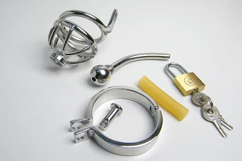 ZCZ Anti-off ring Lock Urethral catheters for men penis plug urethral sound masturbation man toys sex products toy WQ742
