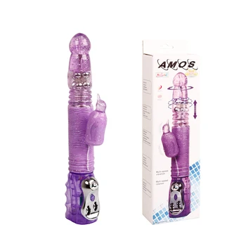 Baile Top Fashion Vibrator Sex Toys New Sex Products Tpr Material Multi-speed Vibration Rotation 4 Aa