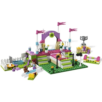 185pcs 10159 Girl Friends Heartlake Mia House Pet Show Building Block Action Toys Compatible BELA TOYS
