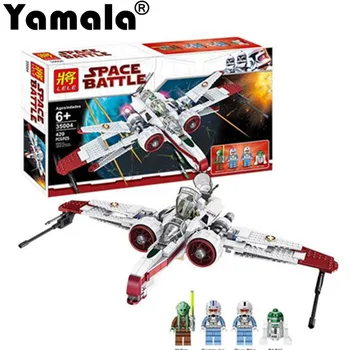Yamala] Star Wars R4-P44 Arc-170 Starfighter Assemble Clone Building Blocks Starwars Toy For Children Compatible Lepin Starwars