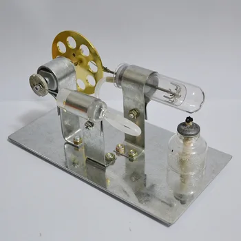 Mini Hot Air Stirling Engine Motor Model Educational Toy Kits childeen gift Educational Science Toys