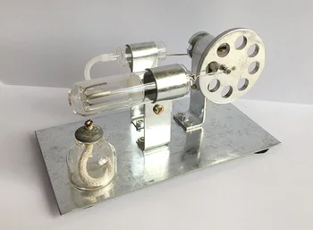 Mini Hot Air Stirling Engine Motor Model Educational Toy Kits childeen gift Educational Science Toys