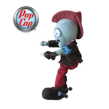 Star Product 12inch Plant Vs Zombies 2 PopCap Cowboy Character Plush Toy Dolls,1pcs/pack