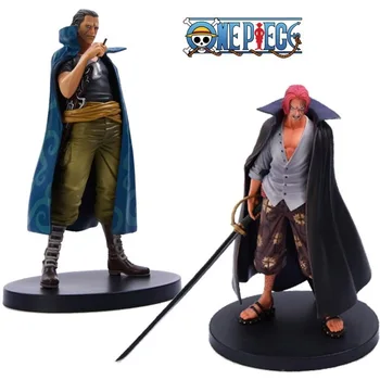 2pcs/set One Piece Shanks Anime Collectible Action Figure PVC Collection toys for christmas gift