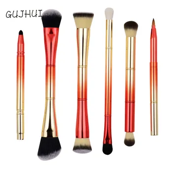 Brush  6PCS Fashion Gradient Color Cosmetic Makeup Brush Makeup Brush Eyeshadow Brush ToolNEWA16