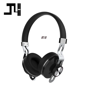 2017 Newest B18 Wireless Bluetooth Headphones Noise Cancelling Fashion Style Over Ear Headset Hi-Fi Stereo-Comfortable Ear Pad