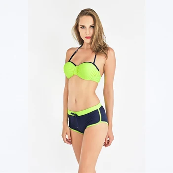 New sexy bikini set two-piece set swimsuit girl sweet series beach swimwear enjoy sunbathing bikini swimset