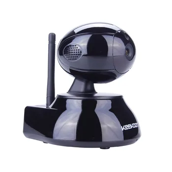 P2P HD Megapixel 1280 x 720p Wireless IP Camera Pan/Tilt Control 30ft Night Vision With IR Cut-off Filter Ant Shaped (Black)