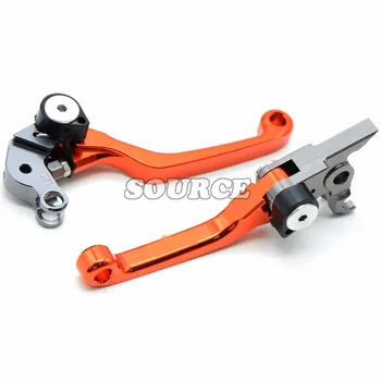 Motorcycle accessories dirt bike cnc pivot brake clutch levers for KTM logo For ktm 450 EXC R ( SIX DAYS ) 07-15 08 09 10 11 12