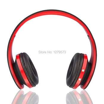 MERRISPORT Wireless Bluetooth Foldable Over Ear Headphones Stereo Bass Headsets with Mic For iPhone Smartphone Android Devices