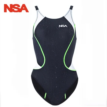 NSA Arena Swimwear Women One Piece Swimsuit For Girls Women's Swimsuits Competitive Swimming Suit For Women Sport Swimwear 2104