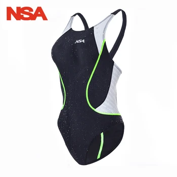 NSA Arena Swimwear Women One Piece Swimsuit For Girls Women's Swimsuits Competitive Swimming Suit For Women Sport Swimwear 2104