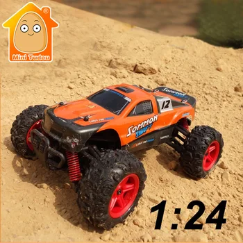 Minitudou 1/24 4WD RC Car 40KM/H+ 2.4G All Wheel Drive Model Car High Speed Remote Controlled Off Road Cars Monster Truck Toys