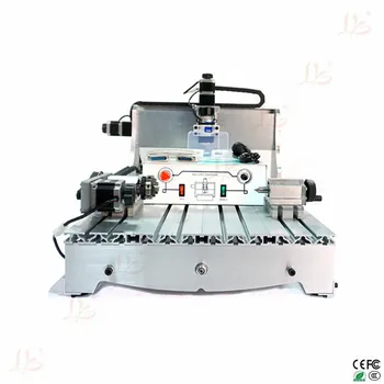 Cnc lathe machine 6040Z D 300W spindle 3 or 4axis cnc wood machinery free tax to Russia
