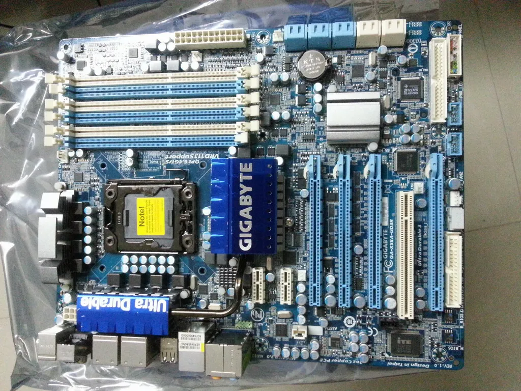 ASUS original Desktop motherboard GA-X58A-UD3R V2.0 1366pin X58 ddr3 USB3 SATA3 X58A-UD3R boards