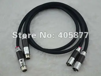 A Pair 1m viborg audio G5 Cable With Carbon Firber XLR Connector hifi XLR cable