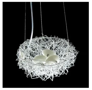 2PCS aluminum wire lamp aluminum light birds nest lamp bird's-nest lamp restaurant Pendant Lights