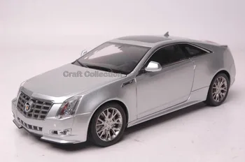 Silver 1:18 LUXURY Cadillac CTS Coupe Alloy Models White Rare Miniature Car Auto Modell