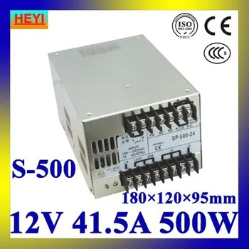 LED power supply 12V 41.5A 100~120V/200~240V AC input single output switching power supply 500W 12V transformer